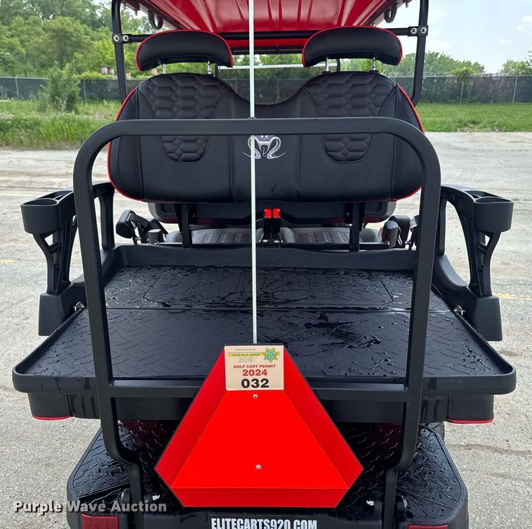 image for item EC7989 2023 Venom EV golf cart