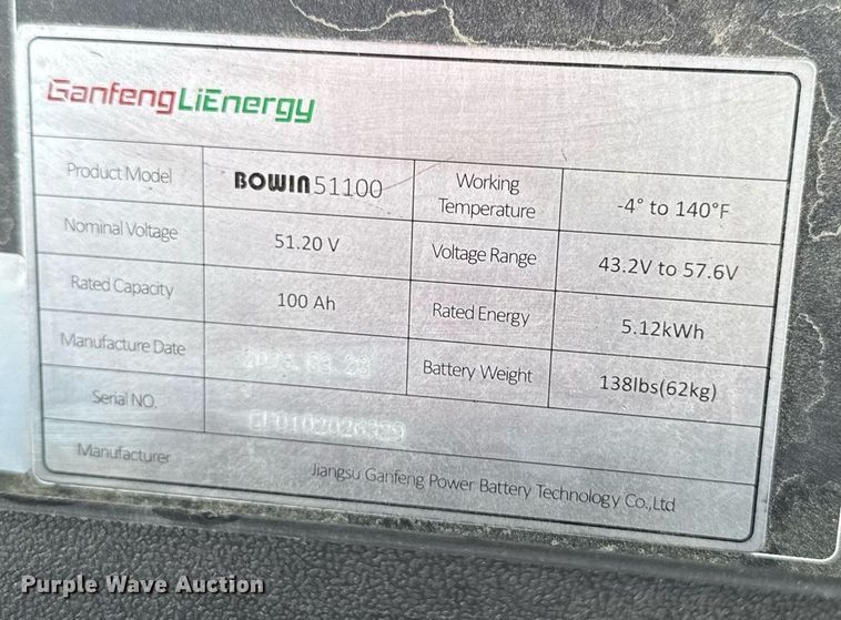 image for item EC7989 2023 Venom EV golf cart