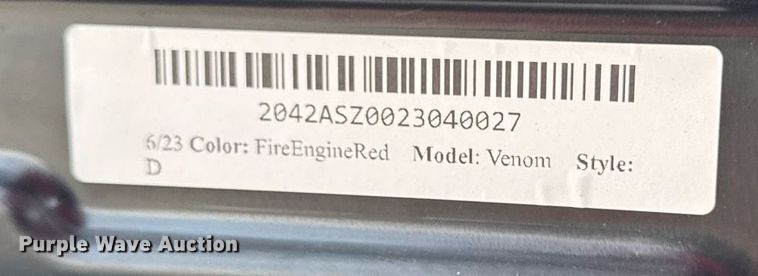 image for item EC7989 2023 Venom EV golf cart