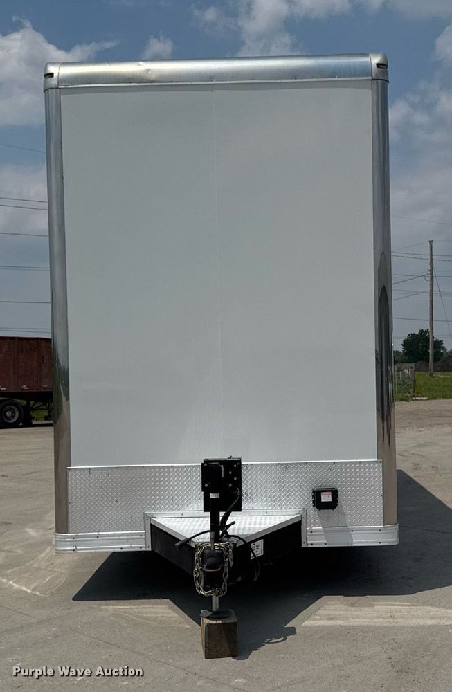 image for item EC7990 2015 Bravo Trailers Bravo Trailers ICON enclosed cargo trailer with lift