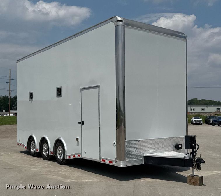 image for item EC7990 2015 Bravo Trailers Bravo Trailers ICON enclosed cargo trailer with lift