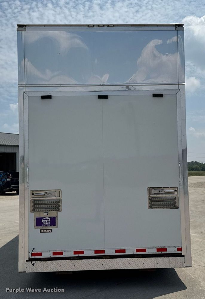 image for item EC7990 2015 Bravo Trailers Bravo Trailers ICON enclosed cargo trailer with lift
