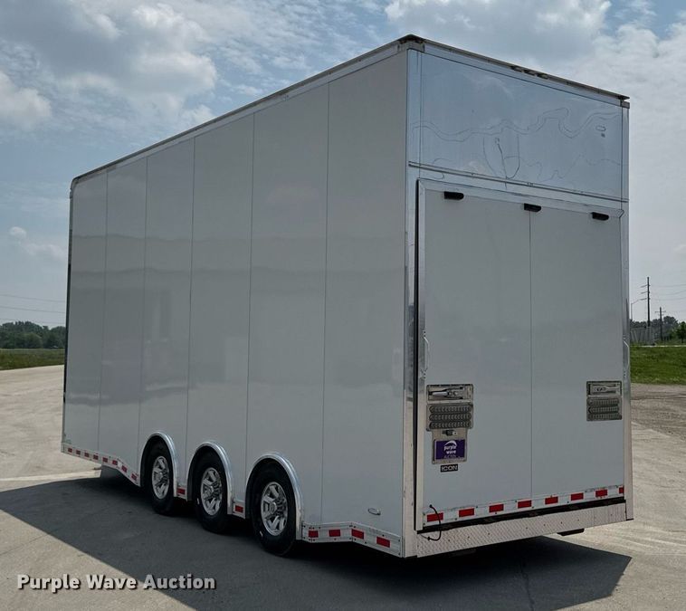 image for item EC7990 2015 Bravo Trailers Bravo Trailers ICON enclosed cargo trailer with lift