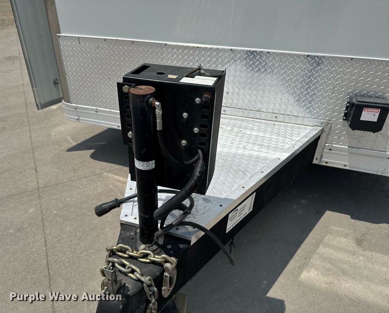 image for item EC7990 2015 Bravo Trailers Bravo Trailers ICON enclosed cargo trailer with lift