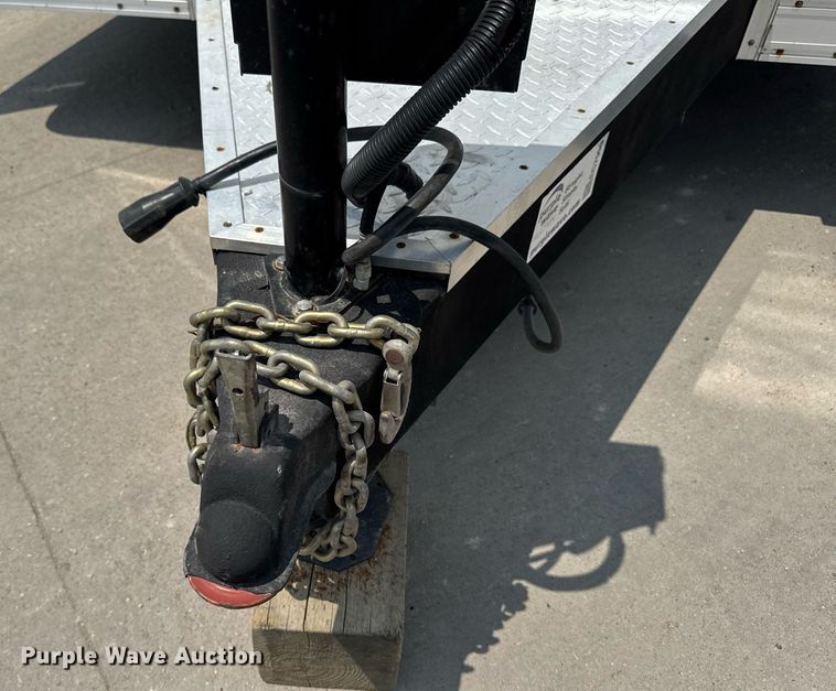 image for item EC7990 2015 Bravo Trailers Bravo Trailers ICON enclosed cargo trailer with lift