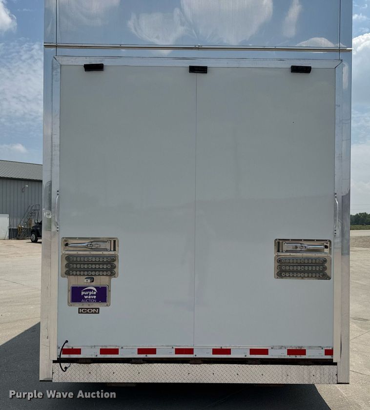 image for item EC7990 2015 Bravo Trailers Bravo Trailers ICON enclosed cargo trailer with lift