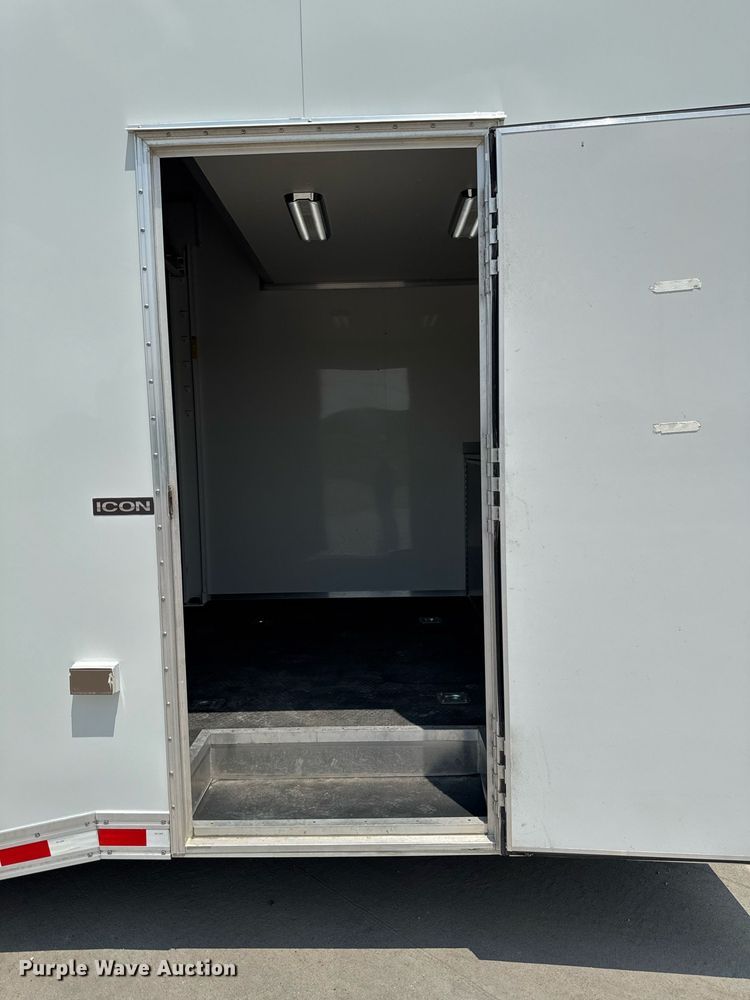 image for item EC7990 2015 Bravo Trailers Bravo Trailers ICON enclosed cargo trailer with lift