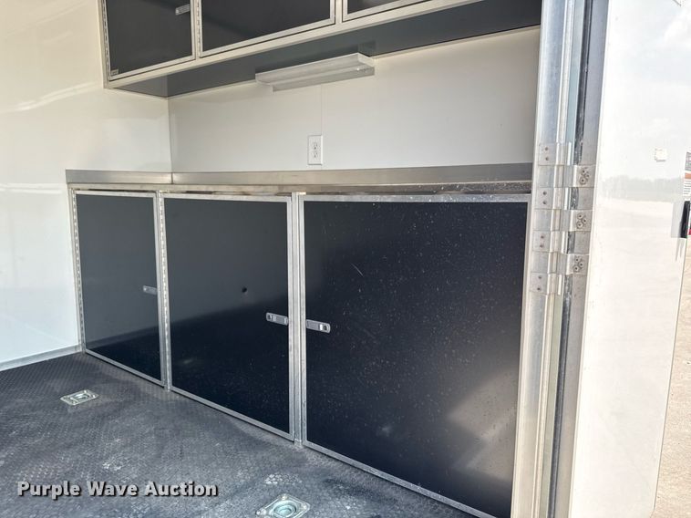 image for item EC7990 2015 Bravo Trailers Bravo Trailers ICON enclosed cargo trailer with lift