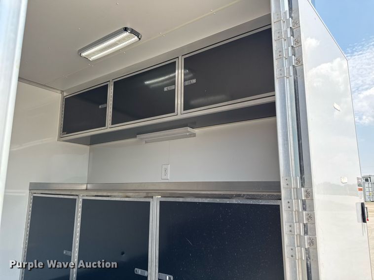 image for item EC7990 2015 Bravo Trailers Bravo Trailers ICON enclosed cargo trailer with lift