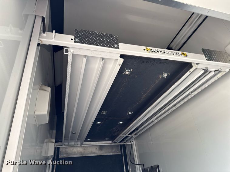 image for item EC7990 2015 Bravo Trailers Bravo Trailers ICON enclosed cargo trailer with lift