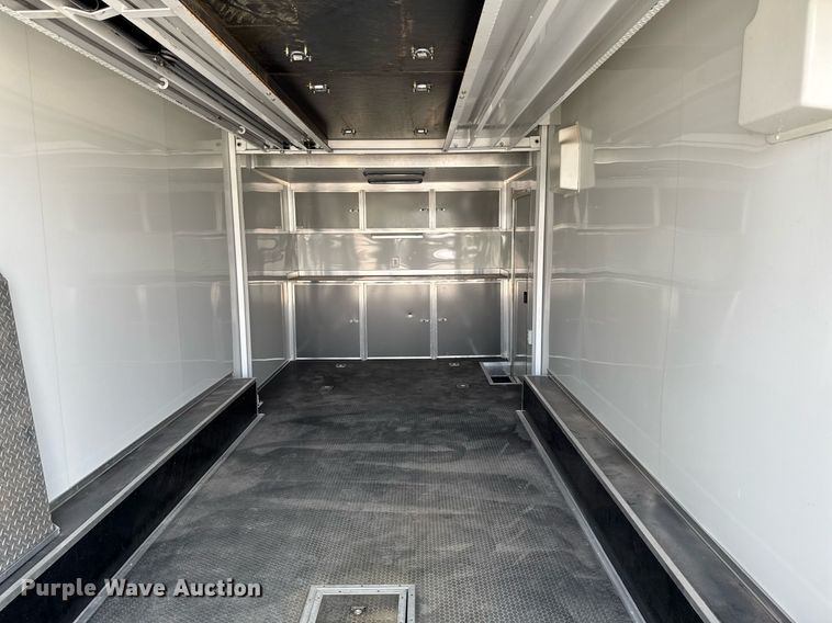 image for item EC7990 2015 Bravo Trailers Bravo Trailers ICON enclosed cargo trailer with lift