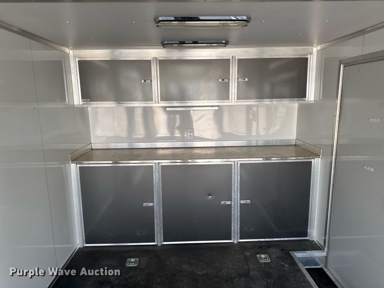 image for item EC7990 2015 Bravo Trailers Bravo Trailers ICON enclosed cargo trailer with lift