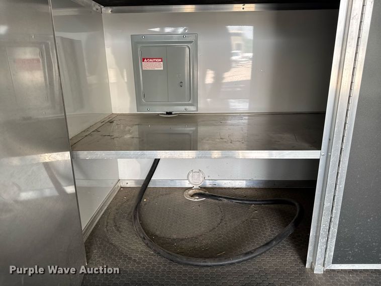 image for item EC7990 2015 Bravo Trailers Bravo Trailers ICON enclosed cargo trailer with lift