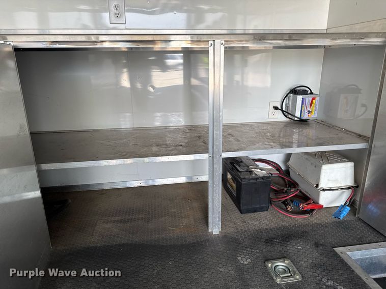 image for item EC7990 2015 Bravo Trailers Bravo Trailers ICON enclosed cargo trailer with lift