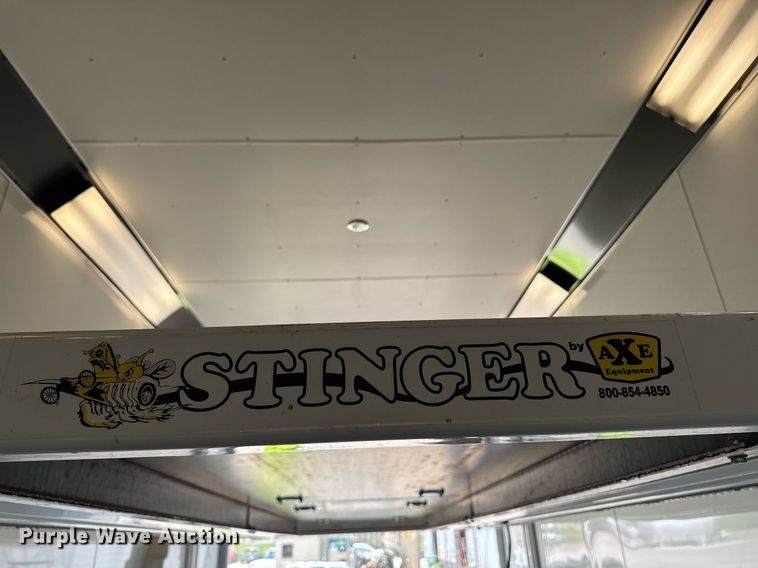 image for item EC7990 2015 Bravo Trailers Bravo Trailers ICON enclosed cargo trailer with lift