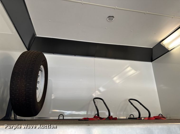 image for item EC7990 2015 Bravo Trailers Bravo Trailers ICON enclosed cargo trailer with lift