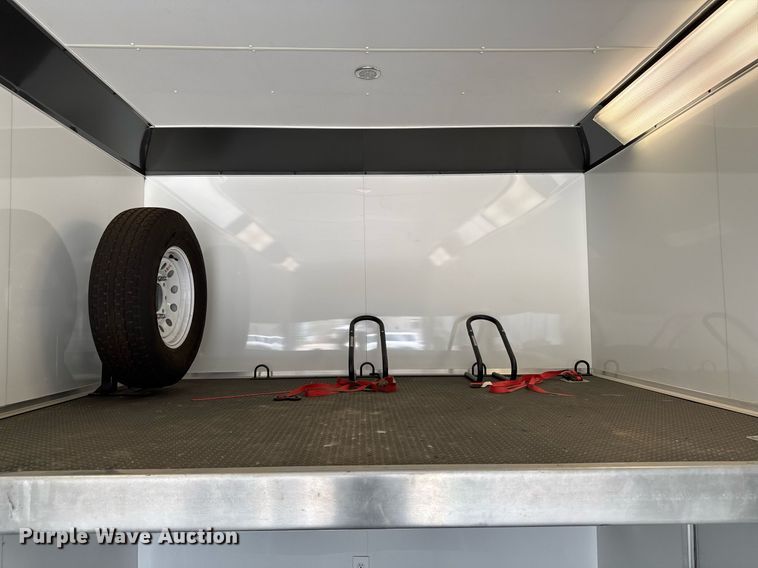 image for item EC7990 2015 Bravo Trailers Bravo Trailers ICON enclosed cargo trailer with lift