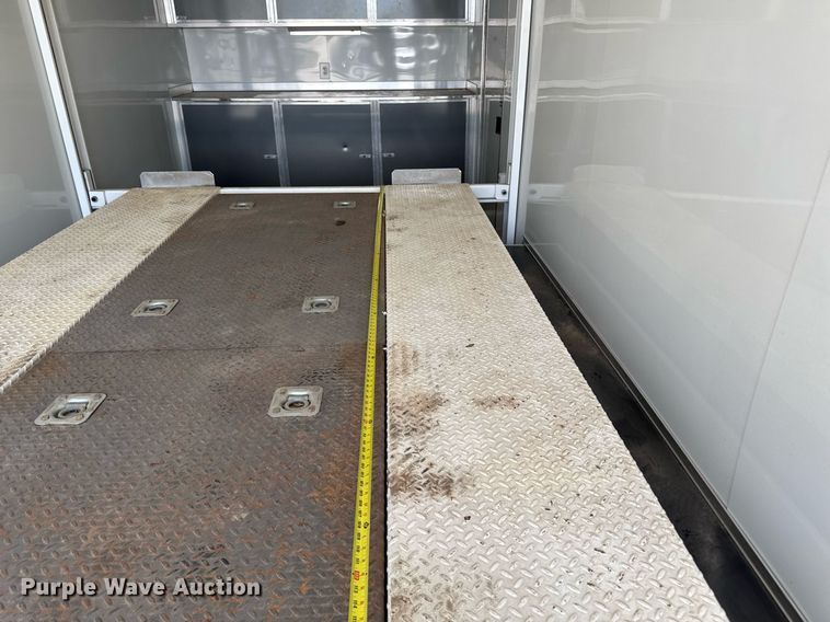 image for item EC7990 2015 Bravo Trailers Bravo Trailers ICON enclosed cargo trailer with lift