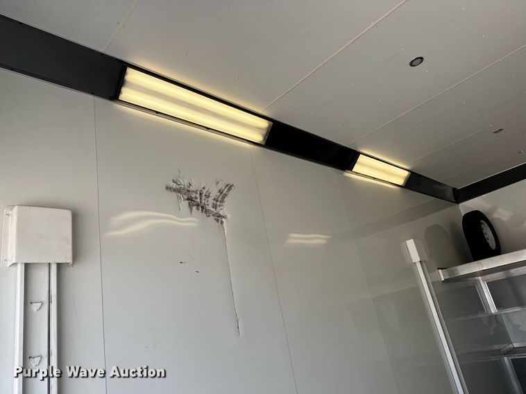 image for item EC7990 2015 Bravo Trailers Bravo Trailers ICON enclosed cargo trailer with lift