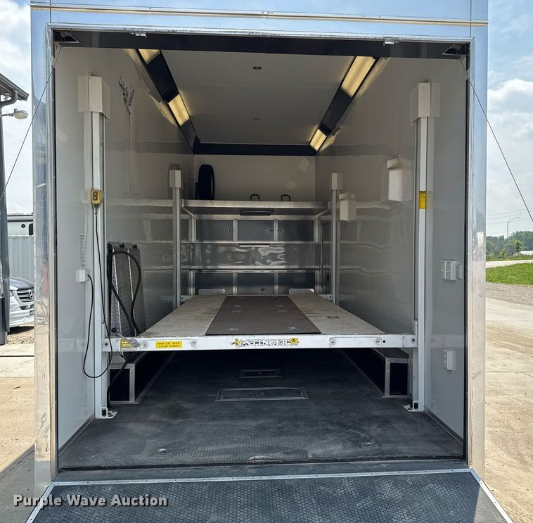image for item EC7990 2015 Bravo Trailers Bravo Trailers ICON enclosed cargo trailer with lift
