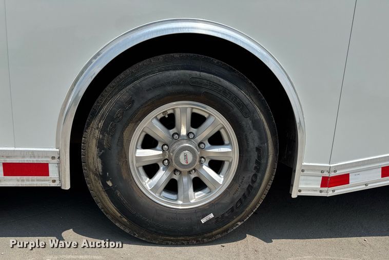 image for item EC7990 2015 Bravo Trailers Bravo Trailers ICON enclosed cargo trailer with lift