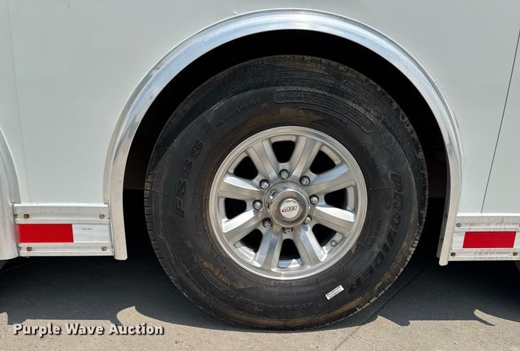 image for item EC7990 2015 Bravo Trailers Bravo Trailers ICON enclosed cargo trailer with lift