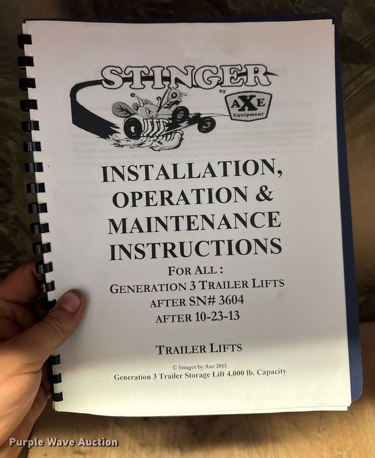 image for item EC7990 2015 Bravo Trailers Bravo Trailers ICON enclosed cargo trailer with lift