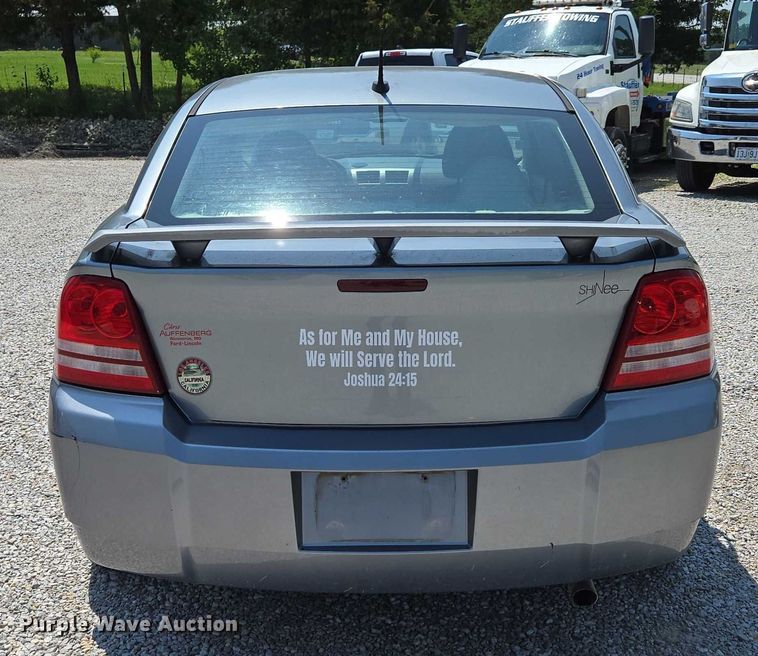 image for item ED2054 2008 Dodge Avenger SXT 