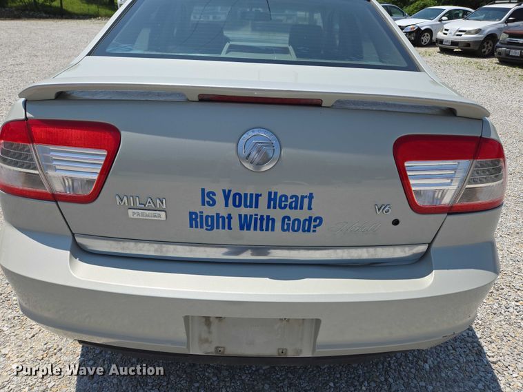 image for item ED2055 2008 Mercury Milan 