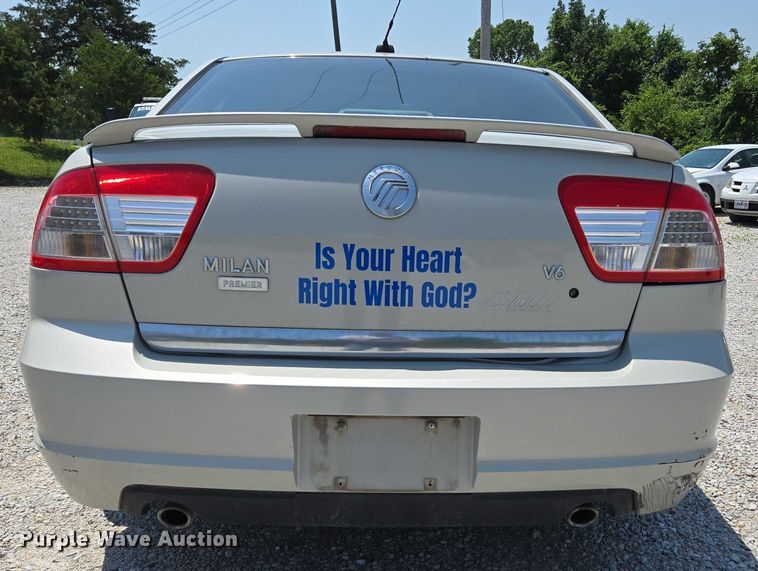 image for item ED2055 2008 Mercury Milan 