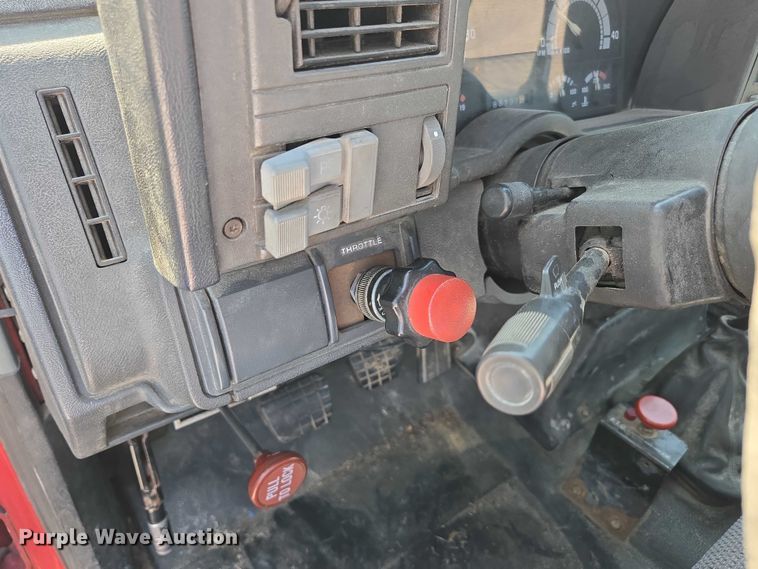 image for item ED2056 1995 GMC TopKick rollback truck