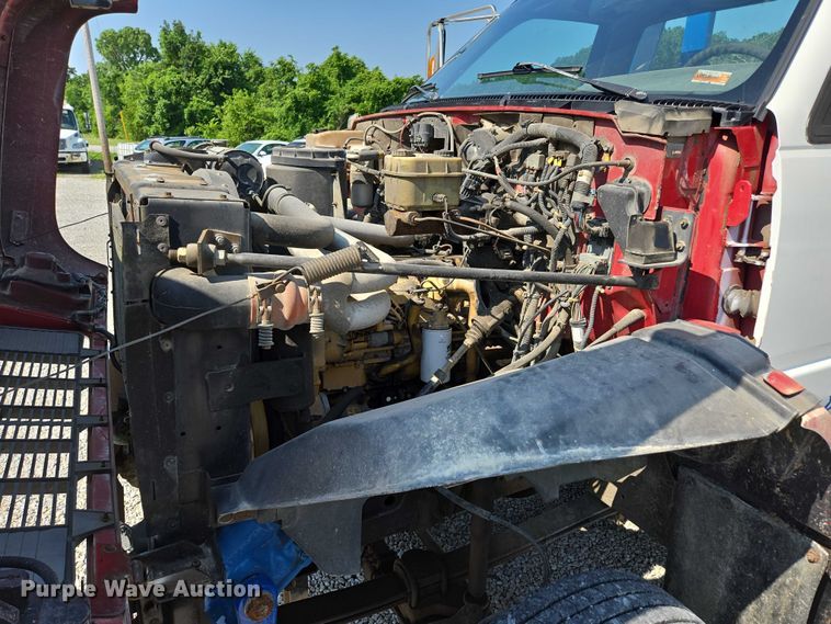 image for item ED2056 1995 GMC TopKick rollback truck