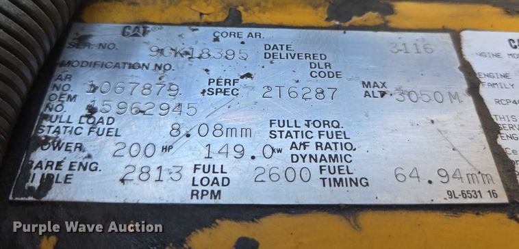 image for item ED2056 1995 GMC TopKick rollback truck