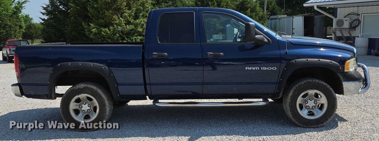 image for item ED2058 2003 Dodge Ram 1500 Quad Cab pickup truck