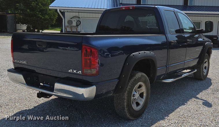 image for item ED2058 2003 Dodge Ram 1500 Quad Cab pickup truck