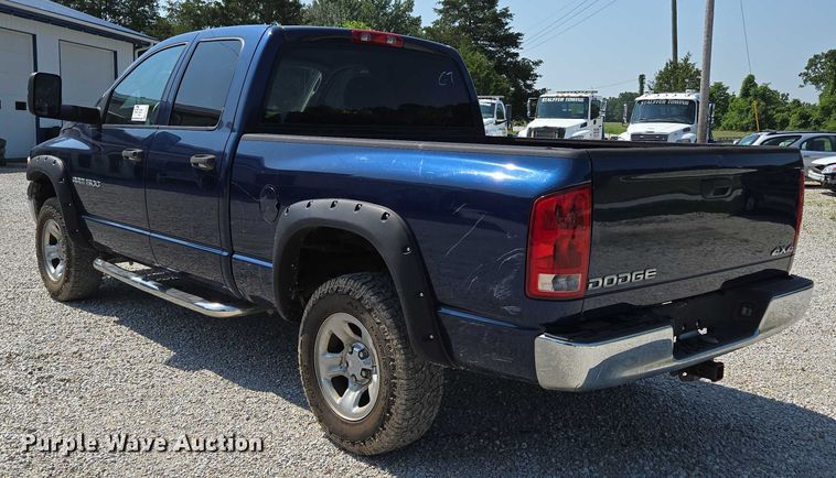 image for item ED2058 2003 Dodge Ram 1500 Quad Cab pickup truck