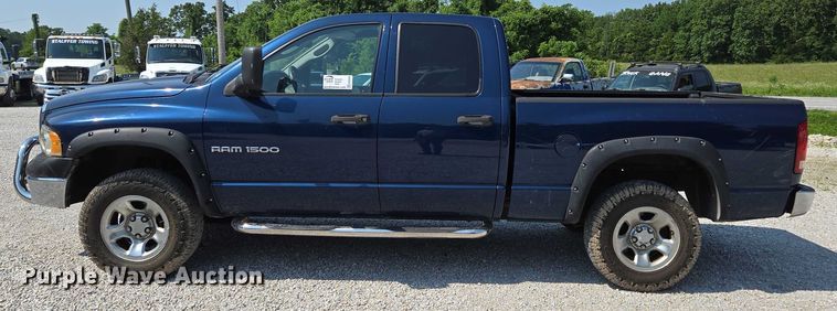 image for item ED2058 2003 Dodge Ram 1500 Quad Cab pickup truck