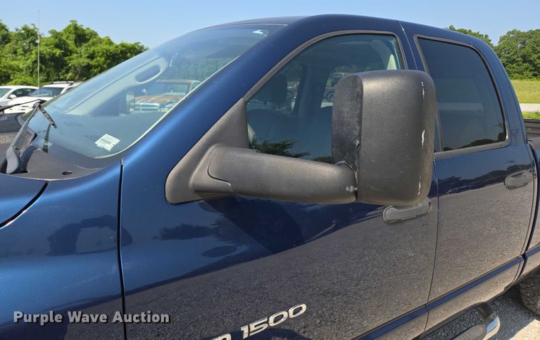 image for item ED2058 2003 Dodge Ram 1500 Quad Cab pickup truck