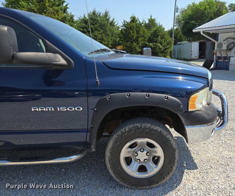 image for item ED2058 2003 Dodge Ram 1500 Quad Cab pickup truck