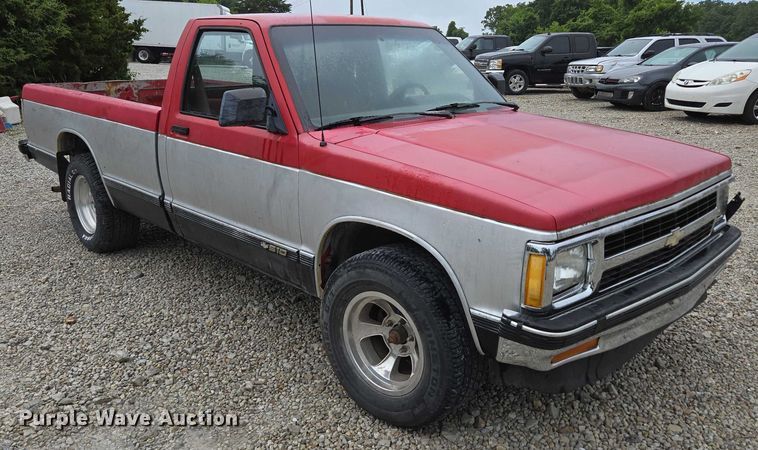 image for item ED2059 1991 Chevrolet S10 pickup truck