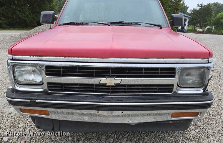 image for item ED2059 1991 Chevrolet S10 pickup truck