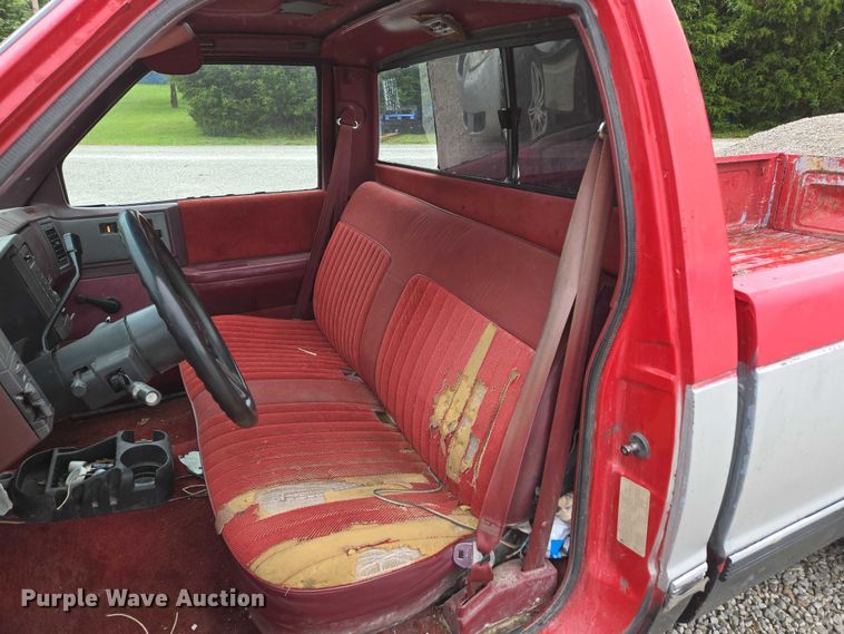 image for item ED2059 1991 Chevrolet S10 pickup truck