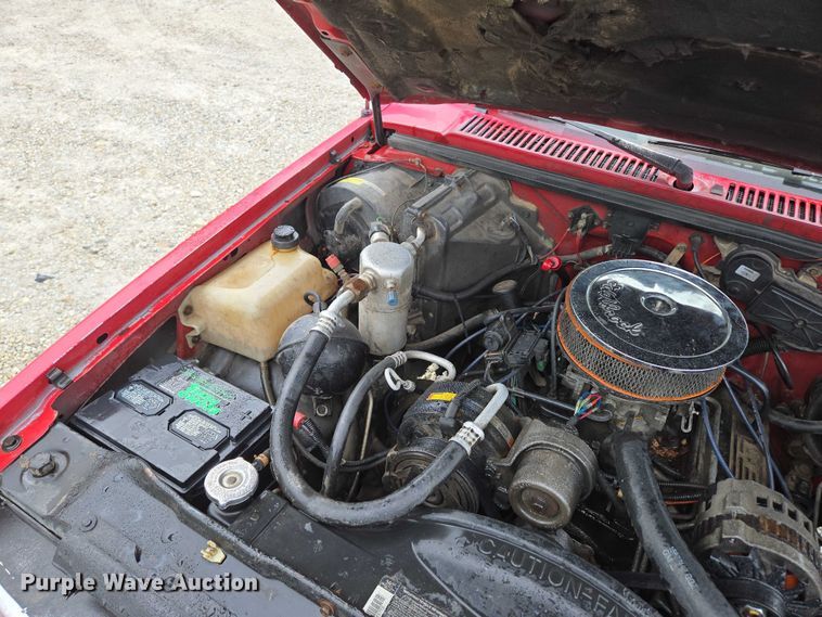 image for item ED2059 1991 Chevrolet S10 pickup truck