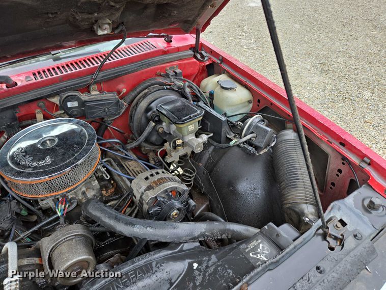 image for item ED2059 1991 Chevrolet S10 pickup truck