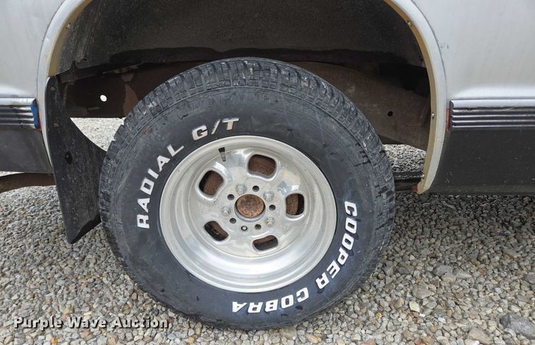 image for item ED2059 1991 Chevrolet S10 pickup truck