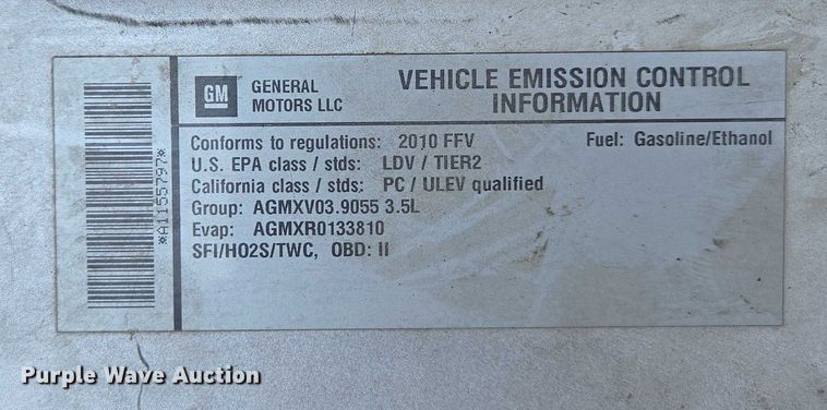 image for item ED2060 2010 Chevrolet Impala LTZ 