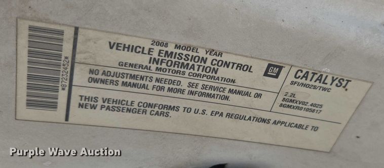 image for item ED2061 2008 Chevrolet Cobalt LT 