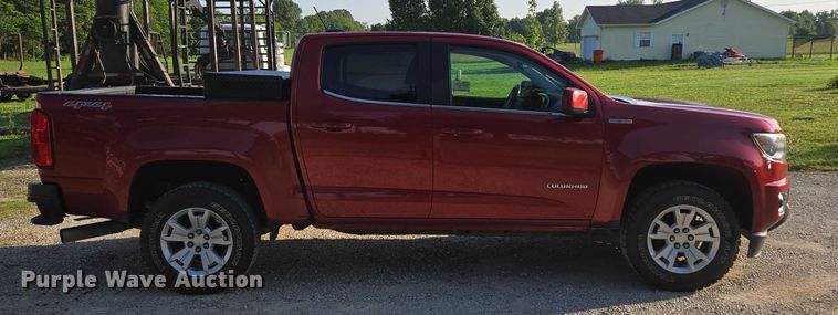 image for item ED2063 2016 Chevrolet Colorado Crew Cab pickup truck