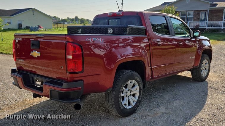 image for item ED2063 2016 Chevrolet Colorado Crew Cab pickup truck