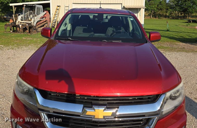 image for item ED2063 2016 Chevrolet Colorado Crew Cab pickup truck